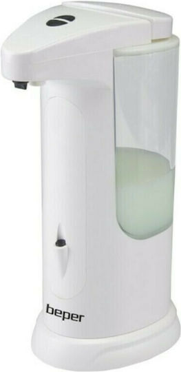 Beper Dispenser Πλαστικό με Αυτόματο Διανομέα Λευκό 370ml Beper Dispenser Πλαστικό με Αυτόματο Διανομέα Λευκό 370ml