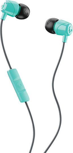 Skullcandy Jib Mic In-ear Handsfree Headphones with Connector 3.5mm Turquoise