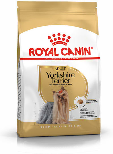 Royal Canin Adult Yorkshire Terrier 7.5kg Hrană Uscată pentru Câini Adulţi de Rase Mici cu Păsări de curte și Orez