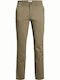 Jack & Jones Men's Trousers Chino Elastic in Slim Fit Beige