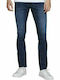 Jack & Jones Men's Jeans Pants Stretch in Slim Fit Blue