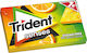 Trident 14 Chewing gum Senses with Τροπικά Φρούτα Flavour Sugar Free 27gr