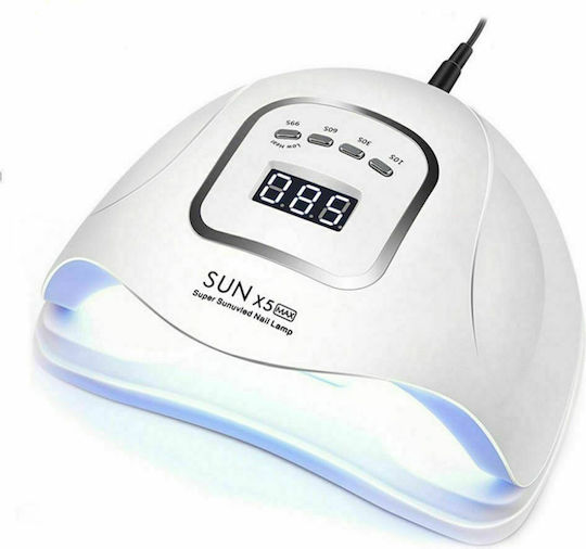 Sun Sun X5 Max Φουρνάκι Νυχιών UV / LED 80W Λευκό