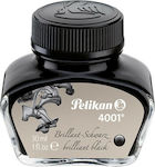 Pelikan 4001 Ανταλλακτικό Μελάνι για Πένα σε Μαύρο χρώμα 30ml