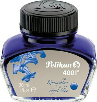 Pelikan 4001 Ανταλλακτικό Μελάνι για Πένα σε Μπλε χρώμα 30ml