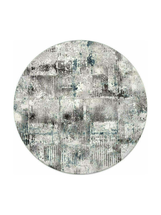 Colore Colori 5672/953 Rug Round Ostia Grey Blue