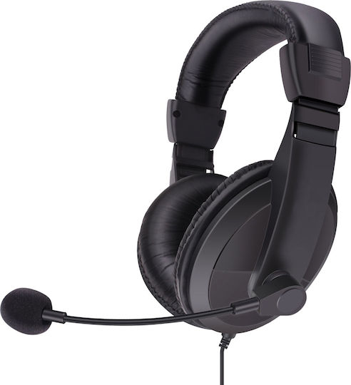 Sandberg Saver Large On Ear Multimedia Headphone with Microphone USB-A