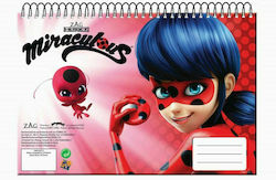 Gim Μπλοκ Ζωγραφικής Miraculous A4 21x29.7cm 30 Φύλλα