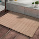 Lino Home Non-Slip Bath Mat Cotton Denny 2500000307 Pink 60x100cm