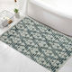 Lino Home Αντιολισθητικό Πατάκι Μπάνιου Milla 7300000205 Blue 65x135εκ.