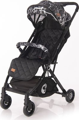 Lorelli Myla Kinderwagen Geeignet für Neugeborene Black Marble 6.6kg 10021592098