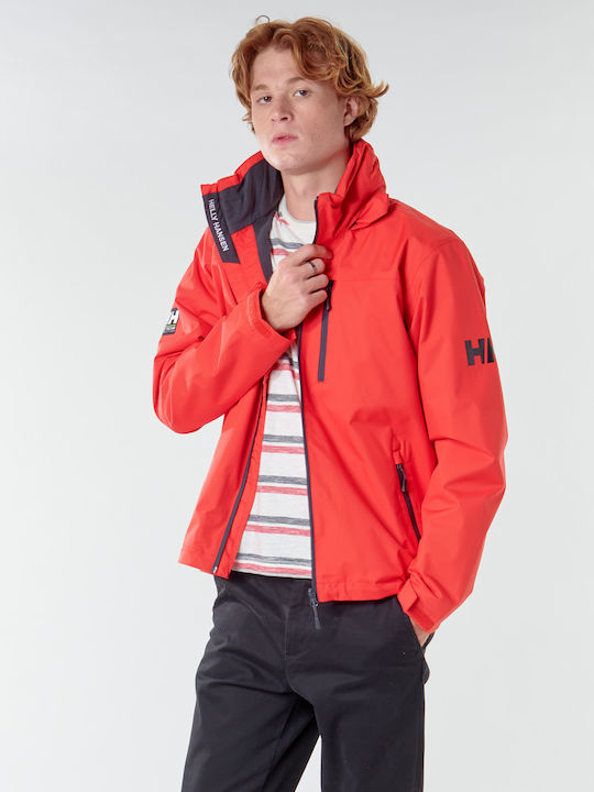 Helly Hansen Hooded Crew Men s Winter Jacket Waterproof Red 33874