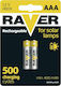 Emos Raver Επαναφορτιζόμενες Μπαταρίες AAA Ni-MH 400mAh 1.2V 2τμχ