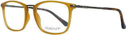 Gant Men's Prescription Eyeglass Frames Brown GA3147 047