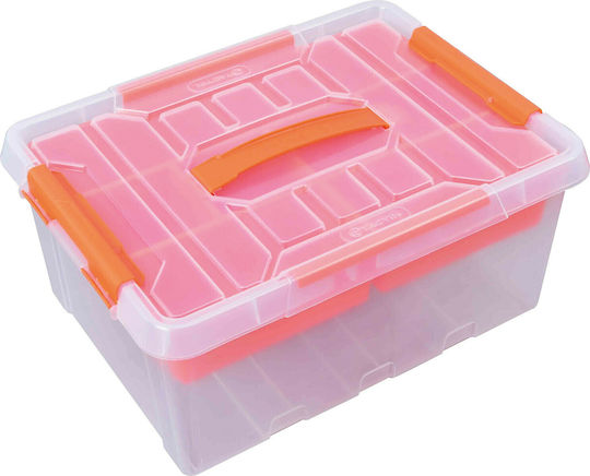 Tactix Plastic Storage Box with Lid 22lt
