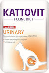 Kattovit Feline Diet Nasses Katzenfutter für Katze in Beutel mit Rindfleisch 85gr 005800