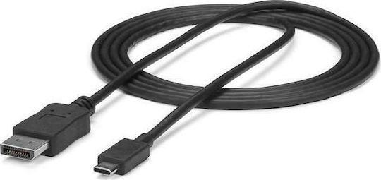 StarTech USB 3.0 Video Cable USB-C Male to DisplayPort Black 1.8m