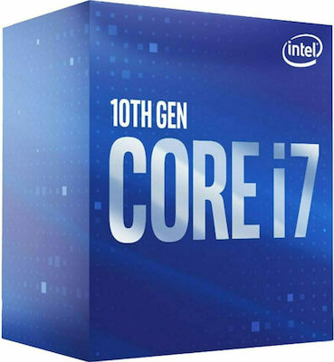 Intel Core i7-10700F 2.9GHz Επεξεργαστής 8 Πυρήνων για Socket 1200 σε Κουτί