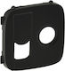 Legrand Valena Allure TV-Antenna Socket Front TV+RJ45 in Black Color 754838