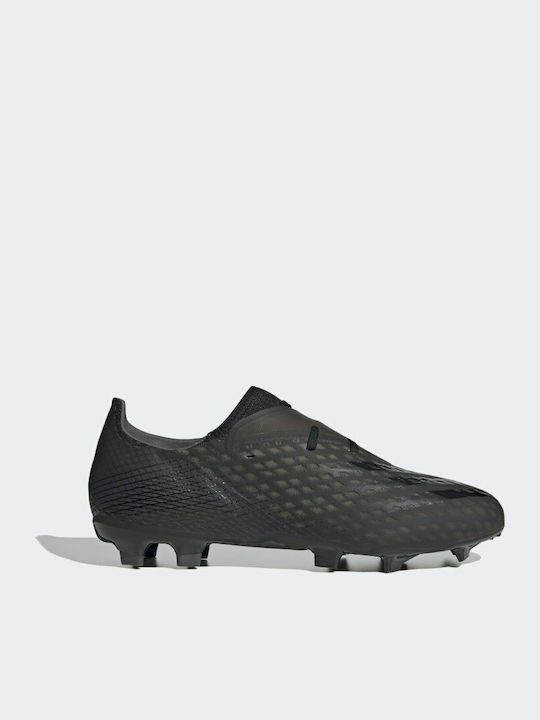 Adidas X Ghosted.2 FG Χαμηλά Ποδοσφαιρικά Παπούτσια με Τάπες Core Black / Grey Six