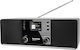 Technisat Soundsystem 2 DigitRadio 370 IR 0000/3949 10W mit CD / Digitale Medien Player, WiFi und Bluetooth Schwarz