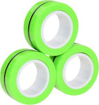 Stress Relief Magnetic Ring Green