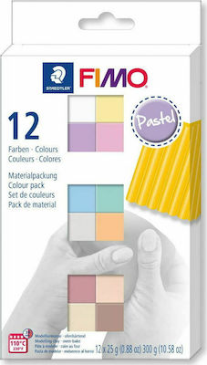 Staedtler Fimo Soft Colour Pack Πολύχρωμο 300gr
