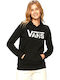 Vans Classic V Women's Hooded Sweatshirt Black