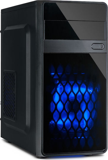 Inter-Tech MA-01 Mikro Mikro-Turm Computergehäuse Schwarz