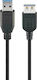 Goobay USB 3.0 Kabel USB-A-Stecker - USB-A-Buchse Schwarz 3m 93999