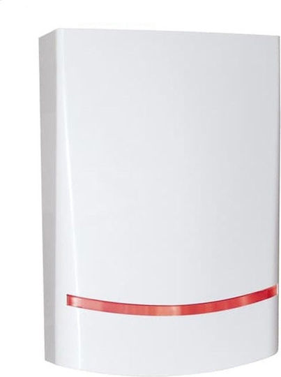 AMC Blade 01 Σειρήνα Συναγερμού Μπαταρίας Εξωτερικού Χώρου 100dB με Κόκκινο Φως