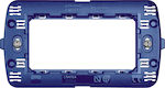 Legrand Livinglight Support Frame for Switch 4 Στοιχείων Με Βίδες LN4704
