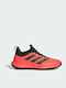 Adidas Defiant Generation Multicourt Γυναικεία Παπούτσια Τένις Κόκκινα για Όλα τα Γήπεδα