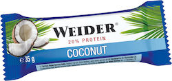 Weider Fitness Bar with 20% Protein & Flavor Coconut 35gr