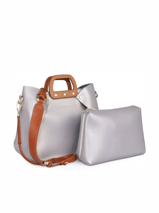 Melville Set Women's Bag Handbag Silver