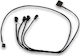 Ekwb EK-Cable 4-Fan PWM Extended LED Splitter/Extension Cable