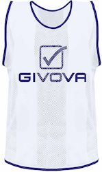 Givova Casacca Pro Διακριτικό Προπόνησης σε Λευκό Χρώμα