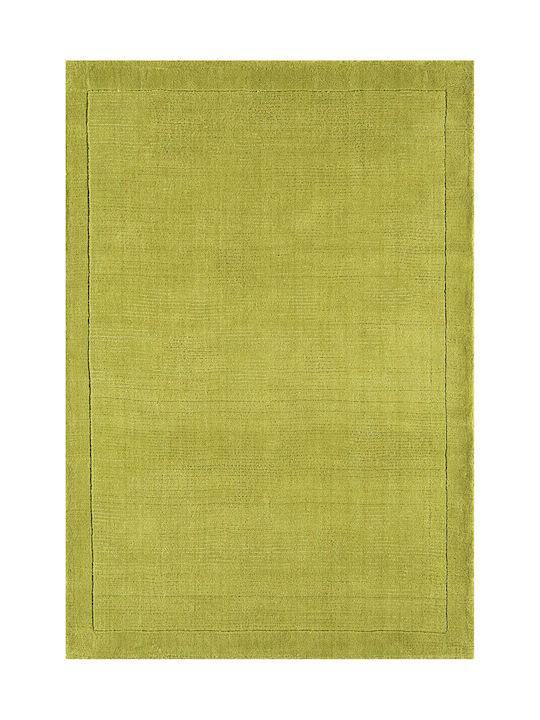 Asiatic London York Lucrat manual Covor Rectangular Lână Verde