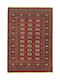 Asiatic London Bokhara Handmade Rug Wool Red