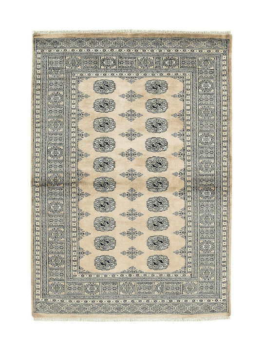 Asiatic London Bokhara Handmade Rug Wool Beige