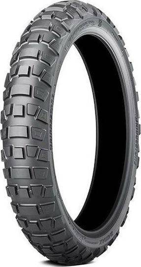 Bridgestone Battlax AdventureCross AX41 90/100-19 55P Tubeless Off-Road Motorradreifen Vorderseite