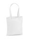 Westford Mill W201 Βαμβακερή Τσάντα για Ψώνια σε Λευκό χρώμα