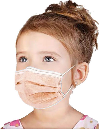 Children's Disposable Masks Protective Mask Kids Orange 1597662596 50pcs