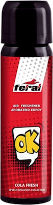 Feral Car Air Freshener Spray Speech Collection Cola Fresh 70ml