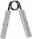 MegaFitness Hand Grip 12515 Ταναλάκι Χεριών Ασημί με Αντίσταση έως 115kg