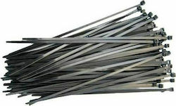 Bostik Den Braven Cable Ties Plastic 290mm x 4.8mm in Black Colour (100 pcs) (9281)