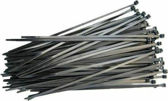 Bostik Den Braven Plastic Cable Ties 360mm x 4.8mm in Black Colour (100 pcs)