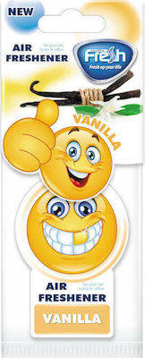 Fresh Way Αρωματική Καρτέλα Κρεμαστή Αυτοκινήτου Smiles Vanilla