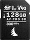 Angelbird AV Pro SDXC 128GB U3 V90 UHS-II 300MB...