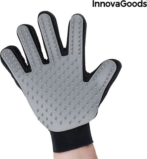 InnovaGoods Glove for Misc Hair Lengths for Coat Grooming Gray